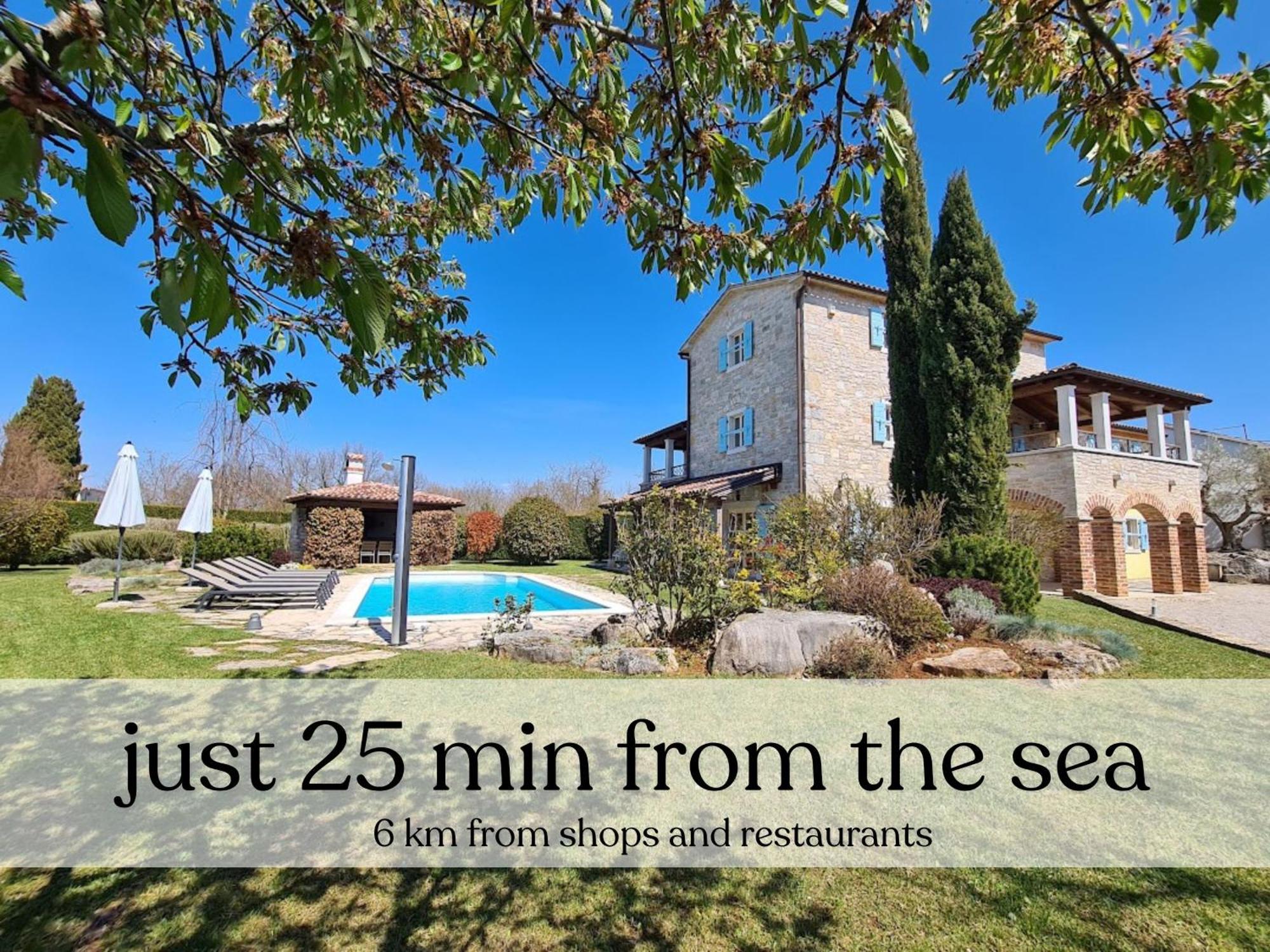 Villa Paolina With Hot Tub Visnjan Luaran gambar