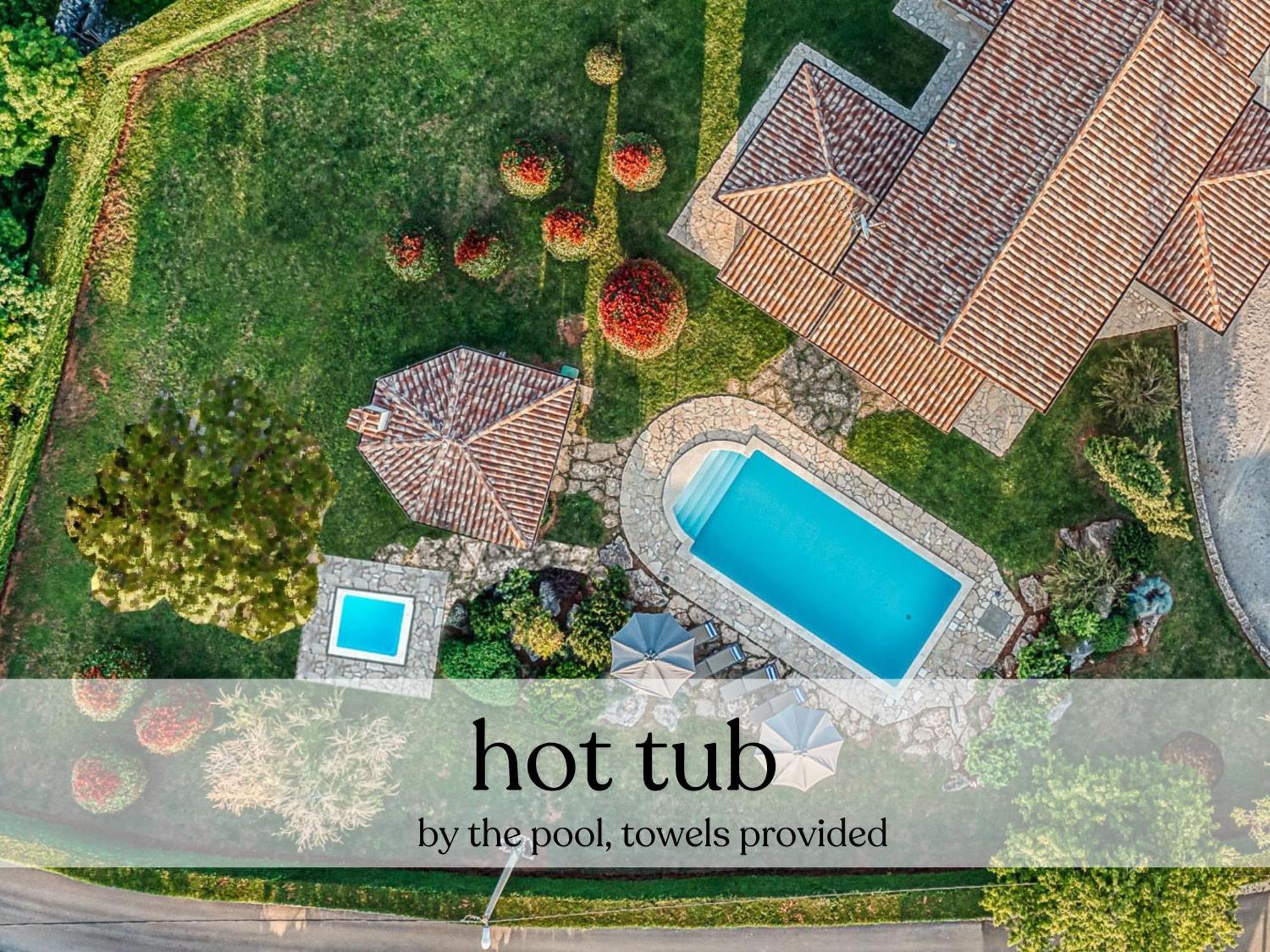 Villa Paolina With Hot Tub Visnjan Luaran gambar
